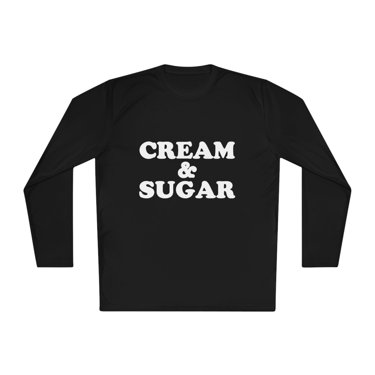 Cream And Sugar Unisex Lightweight Long Sleeve Tee